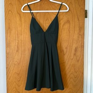 Dark Green Cocktail Dress